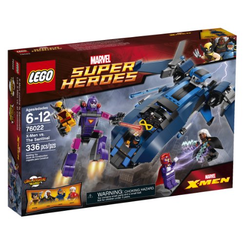 LEGO Marvel Super Heroes X-Men vs. The Sentinel Kinder/Mädchen 336pieza (S) Baukasten – -Spiele BAU (Mehrfarbig, 6 Jahr (E), 336 Stück (S), Comic, Kinder/Mädchen, 12 Jahr (E)) von LEGO
