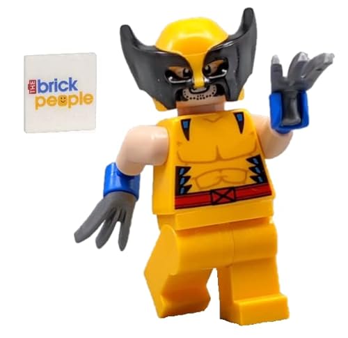 LEGO Marvel Superhelden: Wolverine Minifigur mit Krallen von LEGO