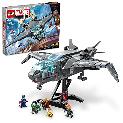 LEGO Marvel The Avengers Quinjet 76248 Bauspielzeug-Set für Kinder, Jungen und Mädchen ab 9 Jahren, 795 Teile LEGO Marvel The Avengers Quinjet 76248 Bauspielzeug-Set für Kinder, Jungen und Mädchen ab 9 Jahren, 795 Teile von LEGO