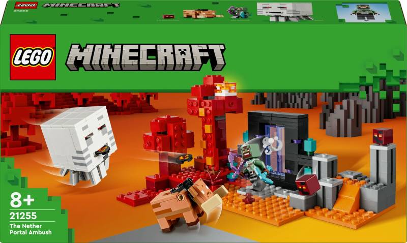 LEGO Minecraft 21255 Hinterhalt am Netherportal von LEGO