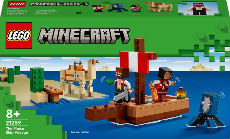 LEGO Minecraft 21259 Die Piratenschiffreise von LEGO