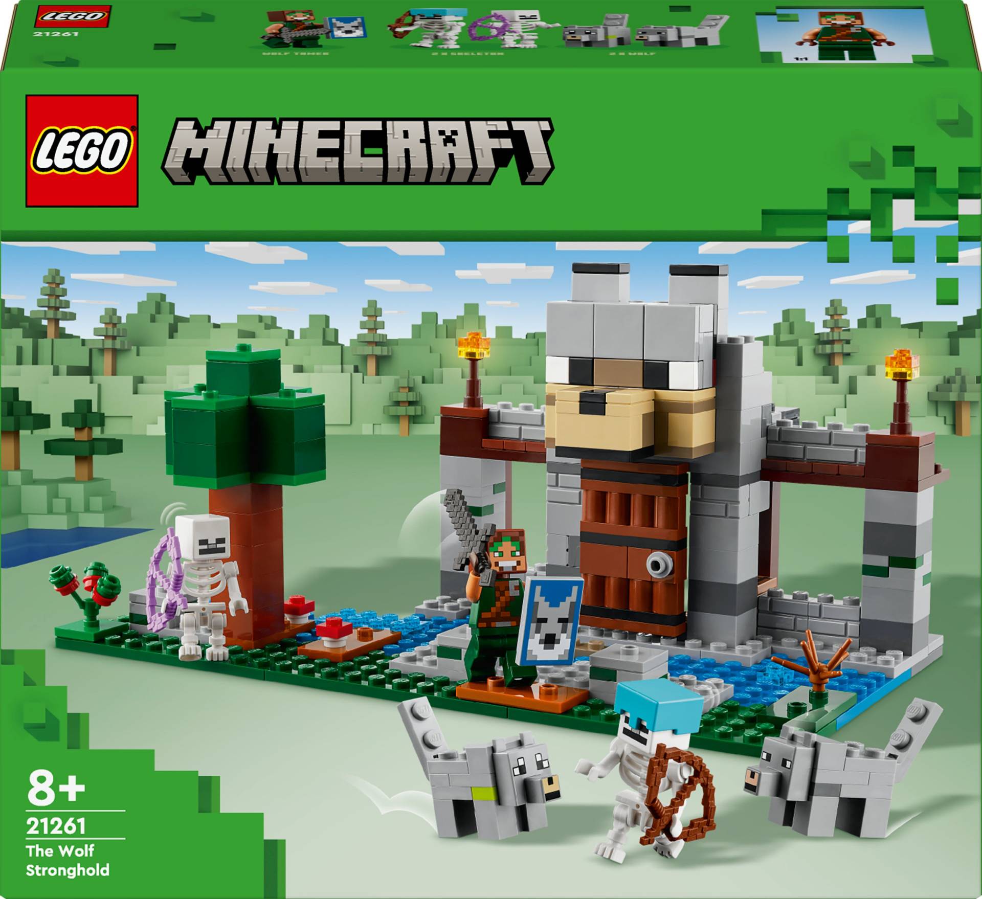 LEGO Minecraft 21261 Die Wolfsfestung von LEGO
