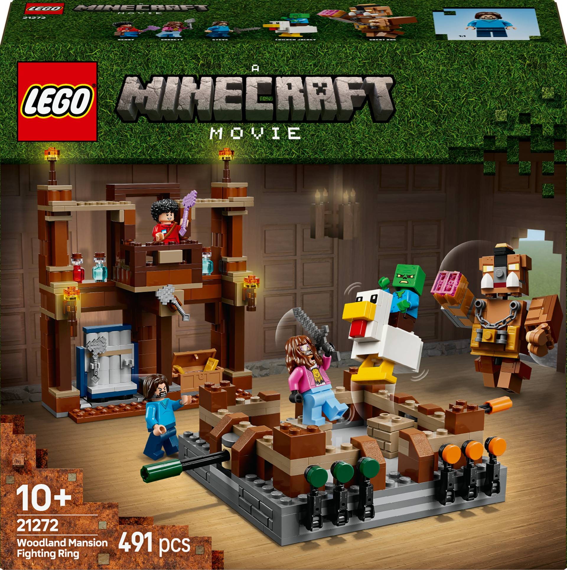 LEGO Minecraft 21272 Waldanwesen mit Boxring LEGO Minecraft 21272 Waldanwesen mit Boxring von LEGO
