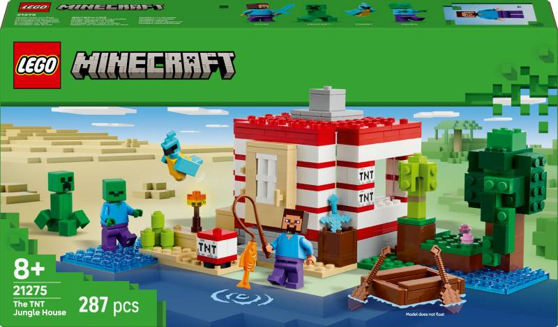 LEGO Minecraft 21275 Das TNT-Dschungelhaus von LEGO
