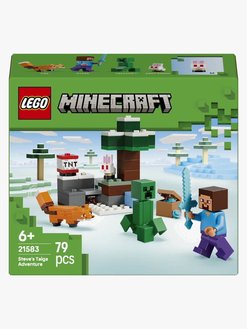 LEGO Minecraft 21583 Steves Abenteuer in der Taiga von LEGO