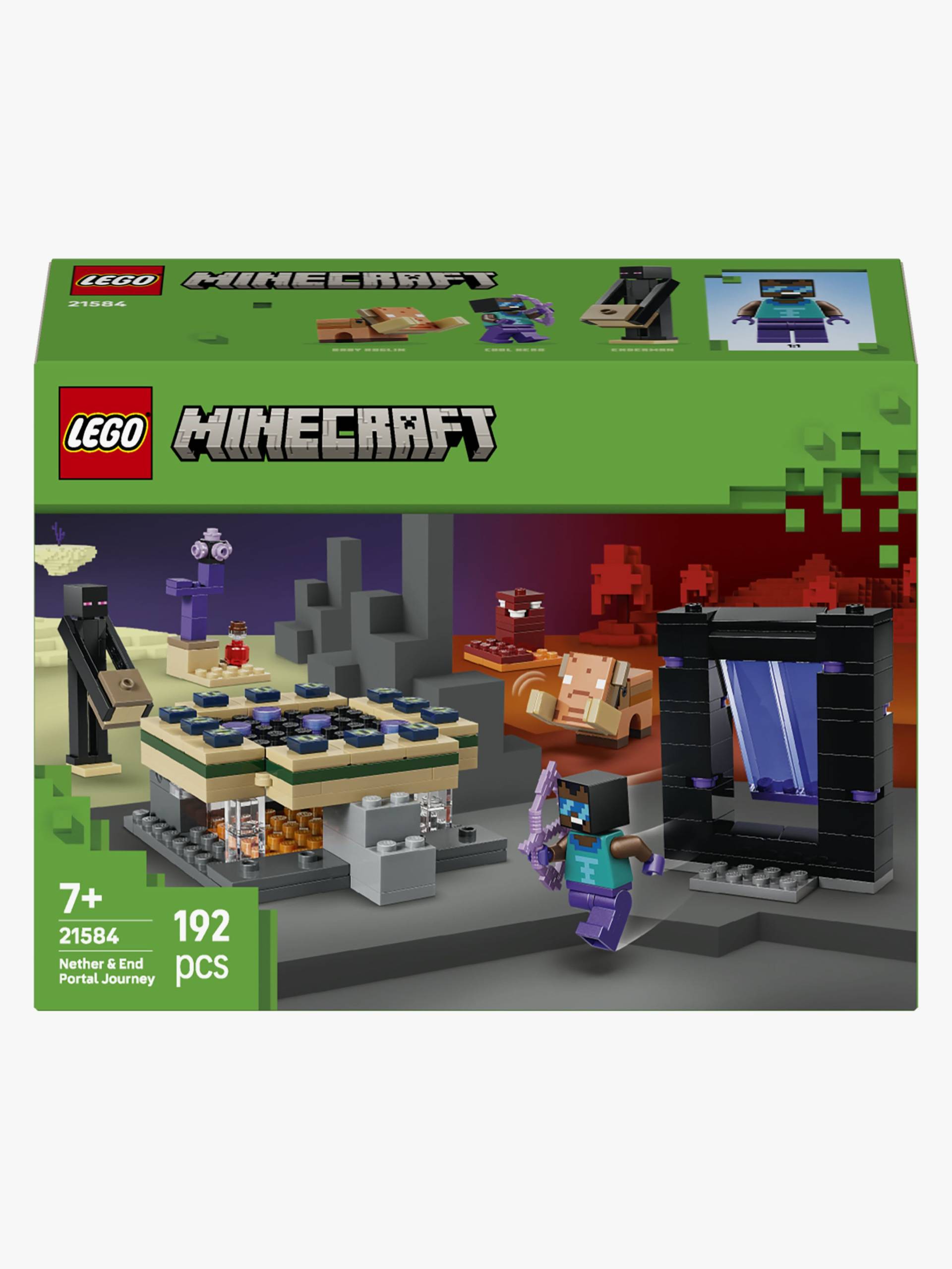LEGO Minecraft 21584 Reise durch Nether und Endportal LEGO Minecraft 21584 Reise durch Nether und Endportal von LEGO