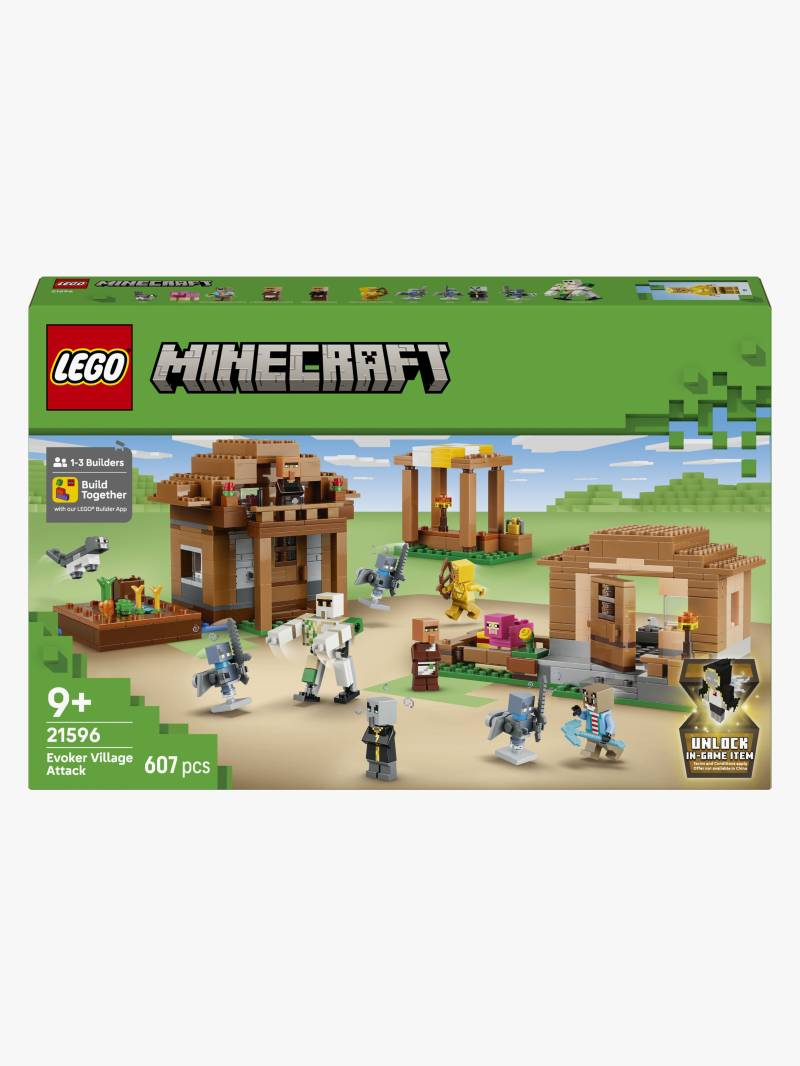 LEGO Minecraft 21596 Angriff des Magiers auf das Dorf von LEGO