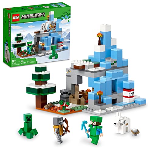 Lego Minecraft 21243 - Die Vereisten Gipfel (304 Teile) von LEGO