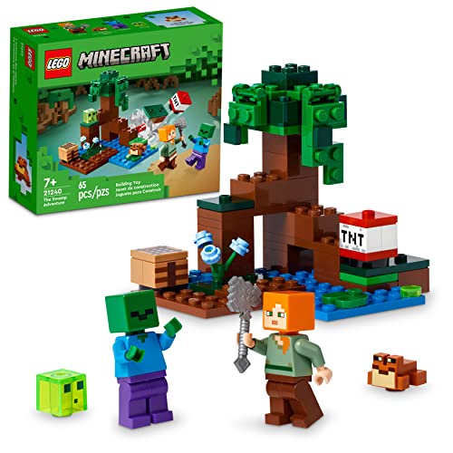 Lego Minecraft 21240 - Das Sumpfabenteuer (65 Teile) Lego Minecraft 21240 - Das Sumpfabenteuer (65 Teile) von THEMONG