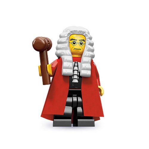 LEGO - Mini-Figures - Series 9 - Judge Figure by LEGO - Mini-Figures - Series 9 - Judge Figure by von LEGO