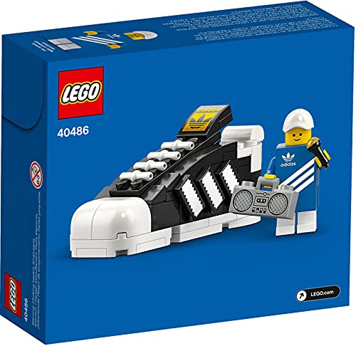 LEGO Mini adidas 40486 Originals Superstar Promo-Set, Lego-Version des Sportschuhs LEGO Mini adidas 40486 Originals Superstar Promo-Set, Lego-Version des Sportschuhs von LEGO