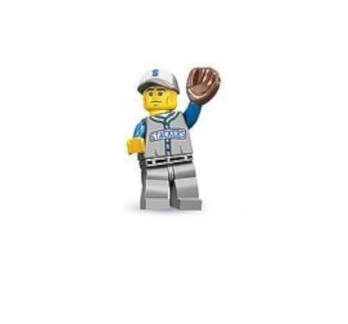 LEGO Minifiguren Zum Sammeln: Baseball Fielder Minifigur (Serie 10) von LEGO