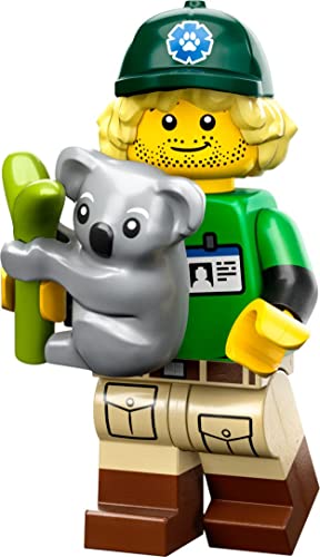 LEGO Minifiguren zum Sammeln, Serie 24, Conservationist with Baby Koala 71037 (Beutel) von LEGO