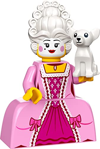LEGO Minifiguren zum Sammeln, Serie 24 Rokoko Aristokraten mit Hund 71037 (verpackt) von LEGO