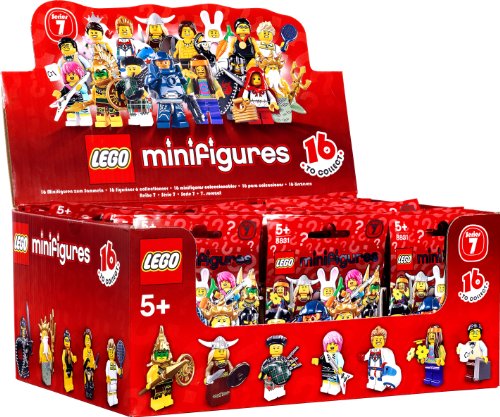 LEGO Minifigures – 4648588 – Bauspiel – Serie 7 – Box mit 60 Beuteln LEGO Minifigures – 4648588 – Bauspiel – Serie 7 – Box mit 60 Beuteln von LEGO