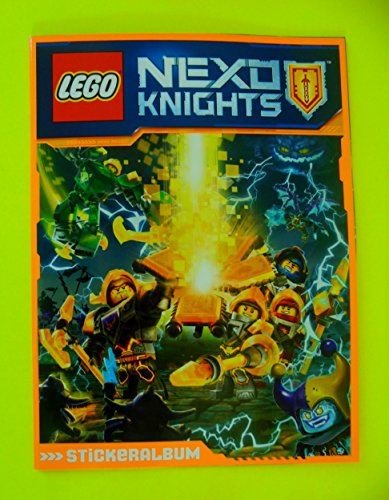 LEGO NEXO Knights Stickeralbum (leer), 36 Seiten für 220 Sticker, 1 Stück von LEGO