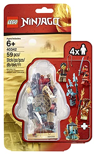LEGO NINJAGO 59 Teile Exklusive Minifiguren - 4 Figuren Set - 40342 LEGO NINJAGO 59 Teile Exklusive Minifiguren - 4 Figuren Set - 40342 von LEGO