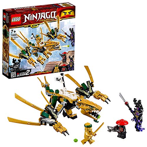 LEGO 70666 NINJAGO Goldener Drache mit Actionfiguren von LEGO