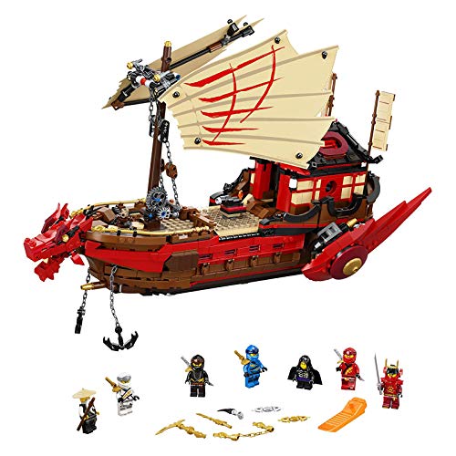 LEGO NINJAGO Legacy Destiny’s Bounty 71705 Ninja Toy Building Kit Featuring Ninja Action Figures, New 2020 (1,781 Pieces) von lego