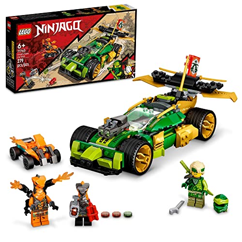 LEGO NINJAGO Lloyd’s Race Car EVO 71763 Building Kit Featuring a Ninja Car Toy, NINJAGO Lloyd and Snake Figures; Creative Toys for Kids Aged 6+ (279 Pieces) von LEGO