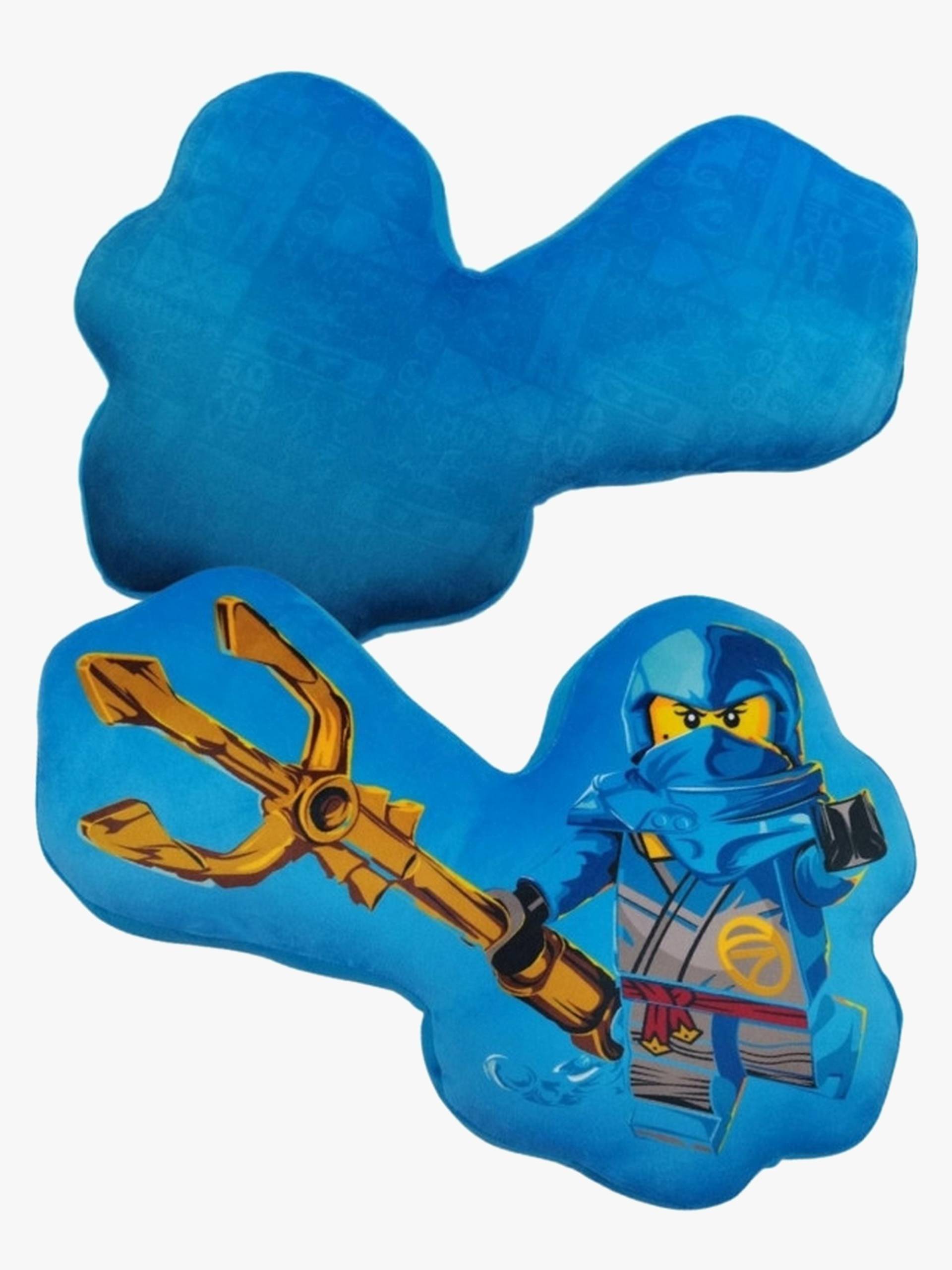 LEGO NINJAGO RIYU Geformtes Kissen 40cm, Blau LEGO NINJAGO RIYU Geformtes Kissen 40cm, Blau von LEGO