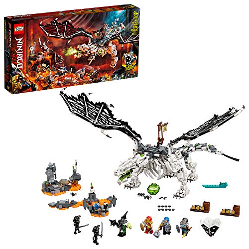 LEGO NINJAGO Skull Sorcerer’s Dragon 71721 NINJAGO Dragon Set Featuring Warrior Toy Figures, New 2020 (1,016 Pieces) von lego