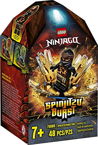 LEGO Ninjago 70685 Spinjitzu Burst Cole Spinner schwarz (48 Teile) von LEGO