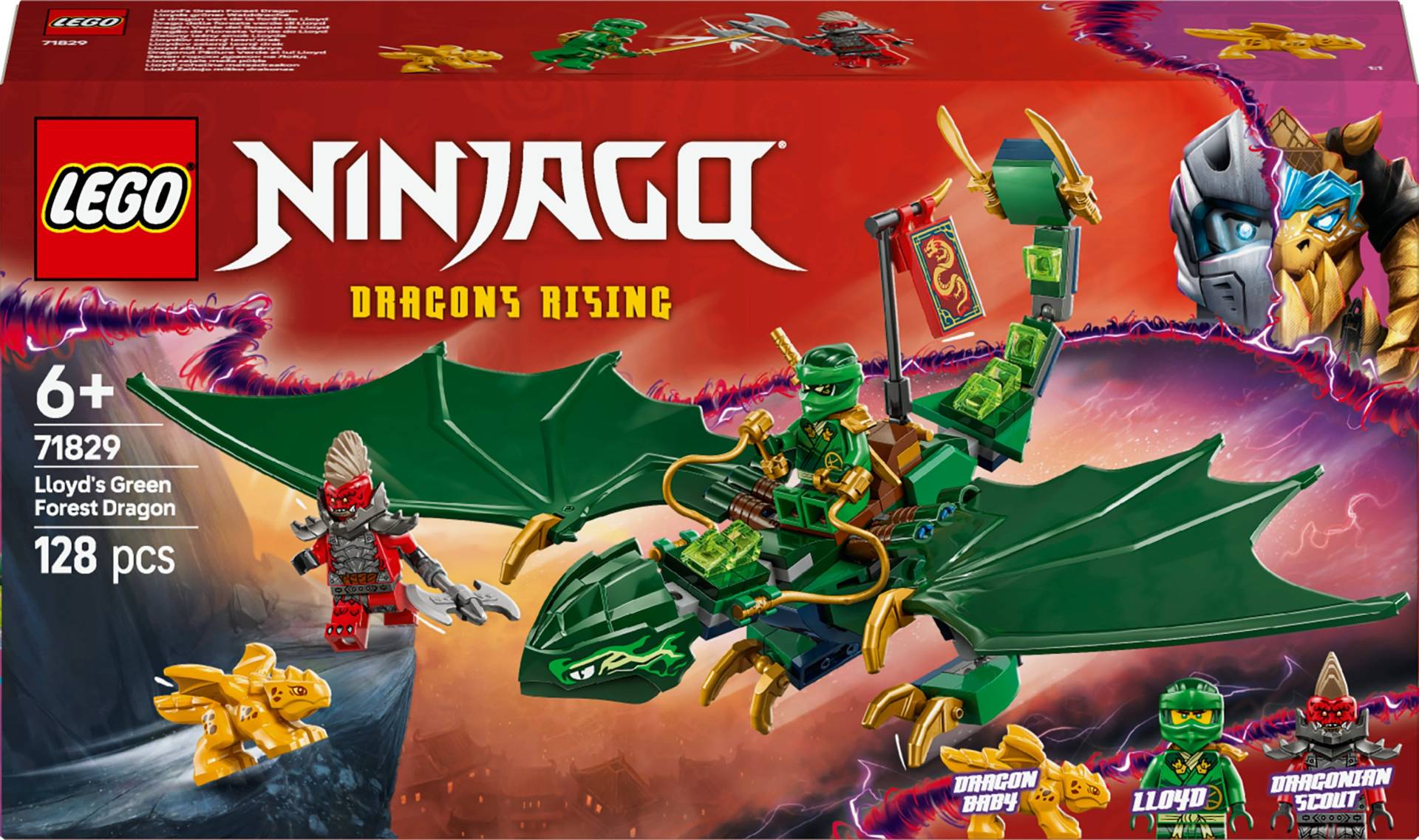 LEGO Ninjago 71829 Lloyds grüner Walddrache von LEGO