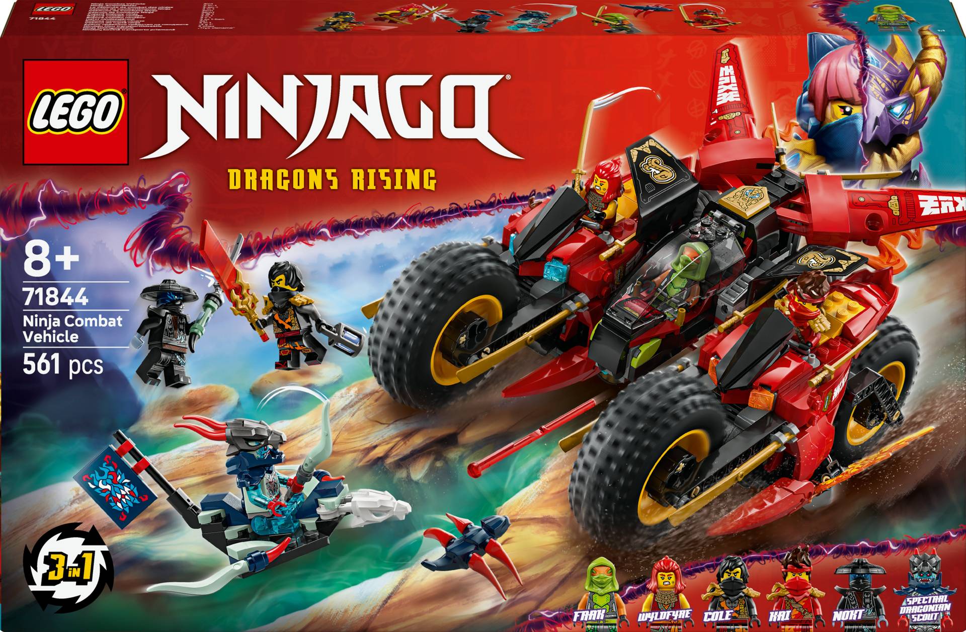 LEGO Ninjago 71844 Ninja-Actionflitzer LEGO Ninjago 71844 Ninja-Actionflitzer von LEGO