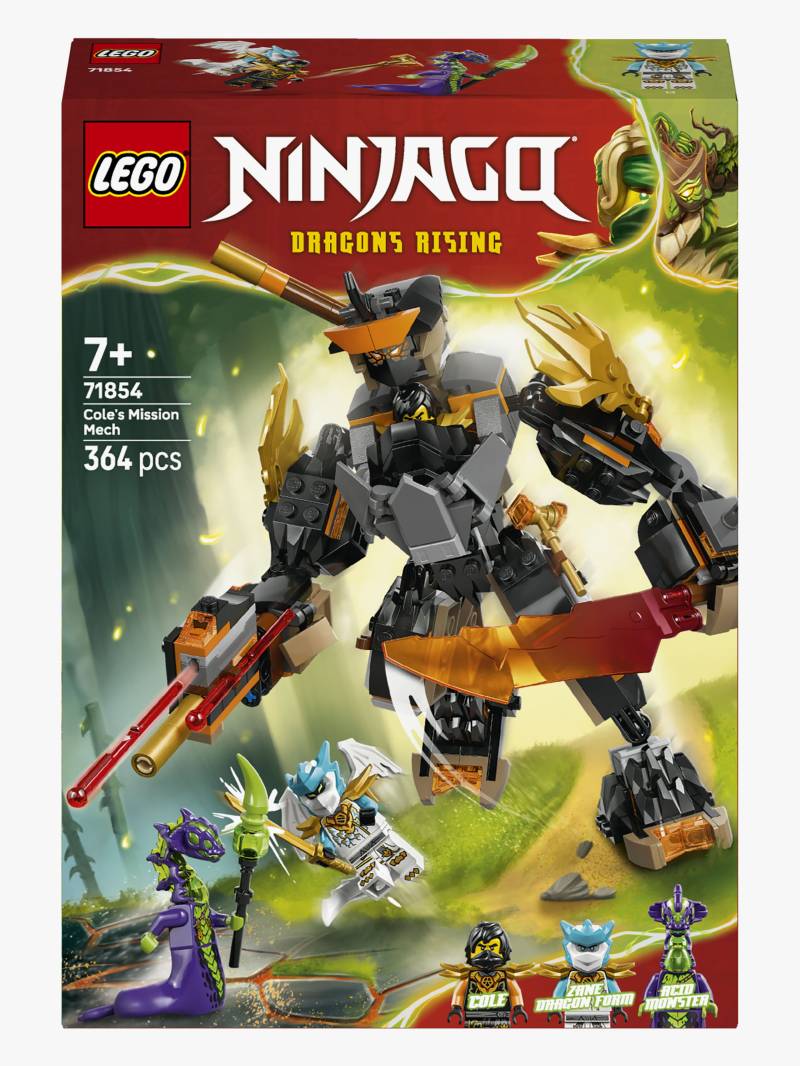 LEGO Ninjago 71854 Coles Action-Mech und Drachen-Zane von LEGO