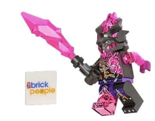 LEGO Ninjago Crystalized: Vengestone Guard Minifigur mit Vengestone Speer LEGO Ninjago Crystalized: Vengestone Guard Minifigur mit Vengestone Speer von LEGO