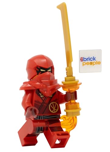 LEGO Ninjago Dragons Rising: Kai Minfigure mit Feuerblatt von LEGO
