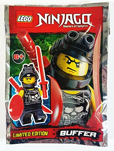 LEGO Ninjago Figur Buffer mit Zwei Schwertern und schützendem Schild - Limited Edition - 891838 - Polybag - LEGO Ninjago Figur Buffer mit Zwei Schwertern und schützendem Schild - Limited Edition - 891838 - Polybag - von LEGO