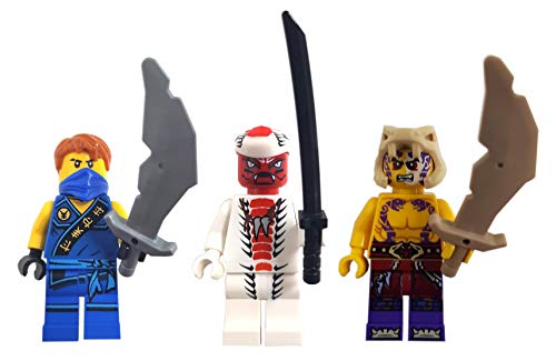 LEGO Ninjago Figurenset: 3 Ninjago Figuren (Jay, Snappa und Sleven) in toller Geschenkverpackung von LEGO