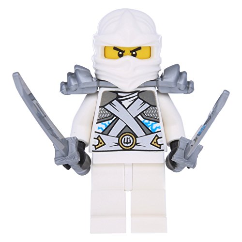 LEGO Ninjago Minifigur Zane - Titanium Ninja White inkl. zwei seltenen Ninja Schwertern LEGO Ninjago Minifigur Zane - Titanium Ninja White inkl. zwei seltenen Ninja Schwertern von LEGO