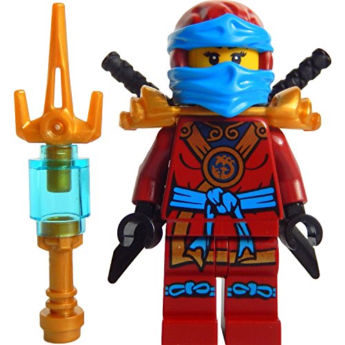 LEGO Ninjago: Minifigur Deepstone Nya mit Waffe aus dem Set 70751 von LEGO