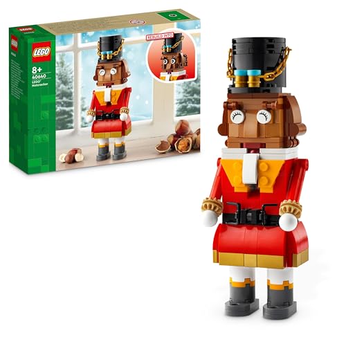 LEGO Nussknacker, Nussknacker-Figur, weihnachtliches Bauset für Jungen und Mädchen, Kinder, Weihnachtsdeko, Spielzeug zum Sammeln, lässt Kinder fantasievoll Spielen 40640 LEGO Nussknacker, Nussknacker-Figur, weihnachtliches Bauset für Jungen und Mädchen, Kinder, Weihnachtsdeko, Spielzeug zum Sammeln, lässt Kinder fantasievoll Spielen 40640 von LEGO