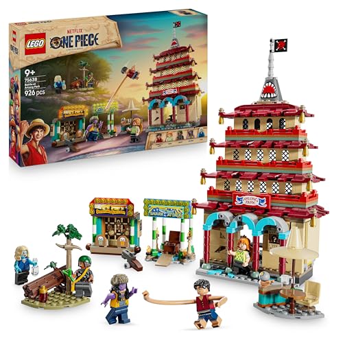 LEGO ONE Piece - Showdown im Arlong Park - Interaktives Spielzeug mit 5 Minifiguren - Ruffy & Nami sowie Einer einstürzenden Pagode - Anime Geschenk für Jungen, Mädchen & Fans ab 9 Jahren - 75638 LEGO ONE Piece - Showdown im Arlong Park - Interaktives Spielzeug mit 5 Minifiguren - Ruffy & Nami sowie Einer einstürzenden Pagode - Anime Geschenk für Jungen, Mädchen & Fans ab 9 Jahren - 75638 von LEGO