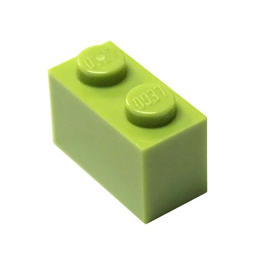LEGO Parts and Pieces: Lime (Bright Yellowish Green) 1x2 Brick x20 von LEGO