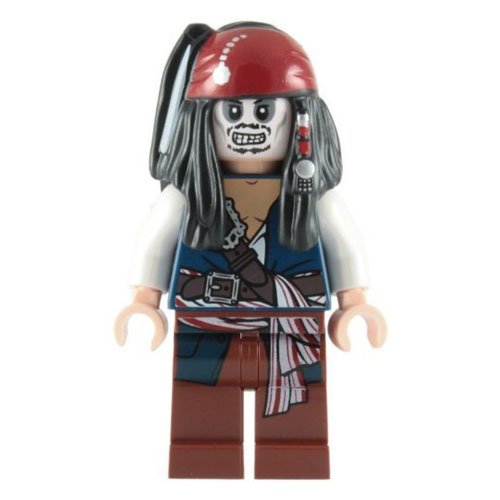 LEGO Piraten der Karibik: Minifigur Kapitän Jack Sparrow (Skeleton) von LEGO
