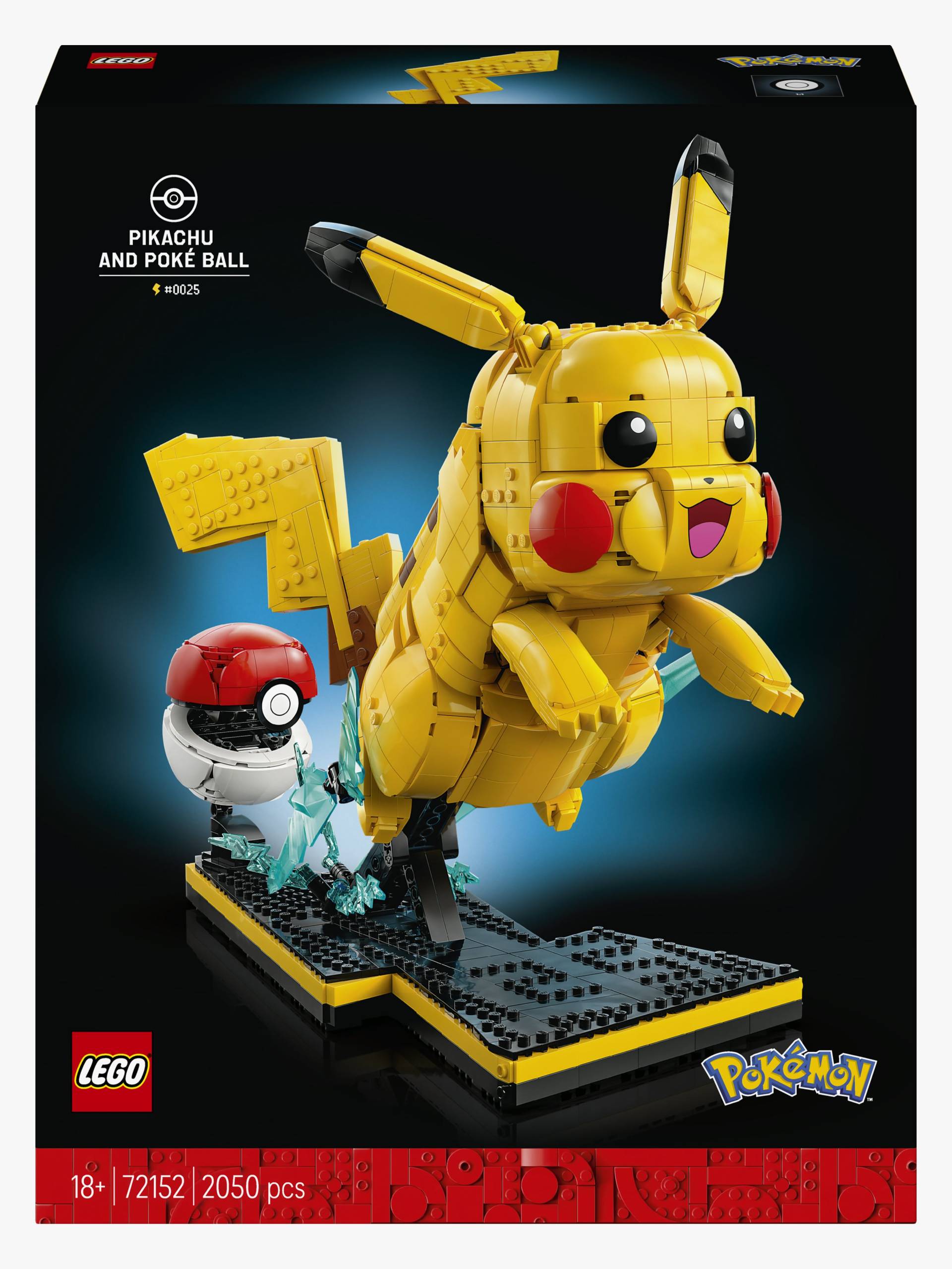 LEGO Pokémon 72152 Pikachu und Pokéball von LEGO