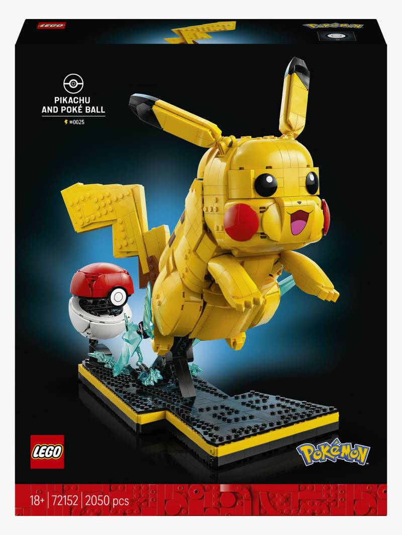 LEGO Pokémon 72152 Pikachu und Pokéball von LEGO