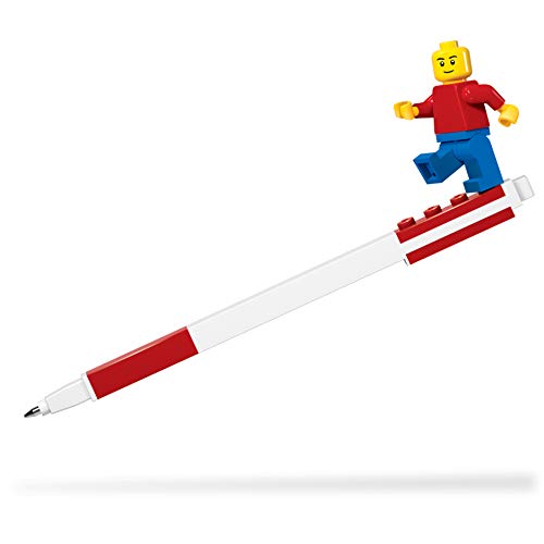 LEGO Roter Kugelschreiber mit Minifigur 16Cm von IQ