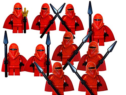LEGO STAR WARS - ROYAL GUARD TRUPPE / ARMEE mit Anführer und goldenem Zepter - Figuren Minifiguren von LEGO