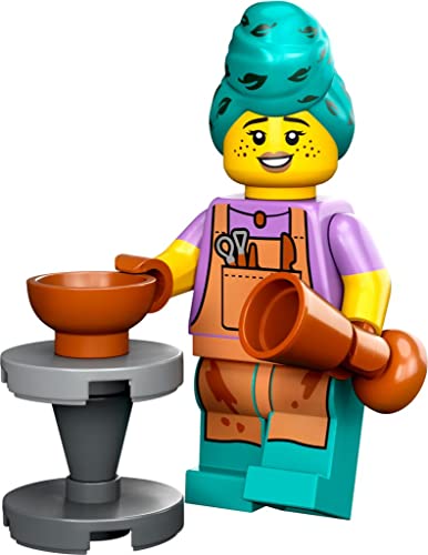 LEGO Sammelfiguren Minifiguren Serie 24 - Potter mit Ständer und Zubehör 71037 (verpackt) von LEGO