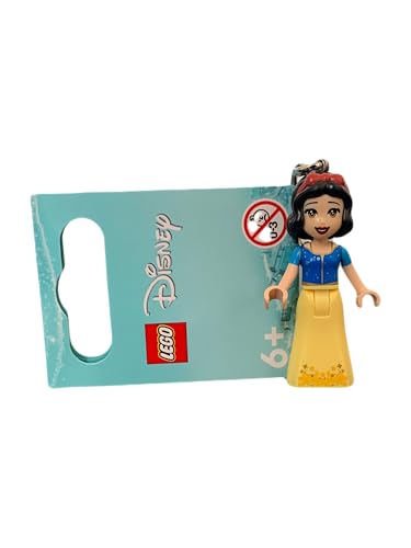 LEGO Schneewittchen Schlüsselanhänger 854286, Mehrfarbig/Meereswellen (Ocean Tides), 4.25" x 1.25" x .75"; 0.4 oz von LEGO