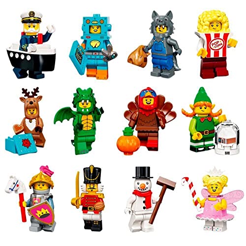 Lego 71034 Serie 23 Minifigures September 2022 Komplett-Set mit 12 kompletten Kollektionen von LEGO