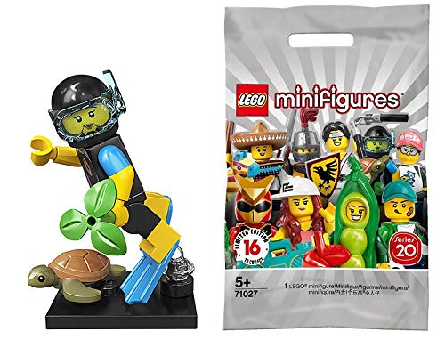 LEGO Series 20 Minifigures Sea Rescuer (Girl Scuba Diver) 71027 von LEGO