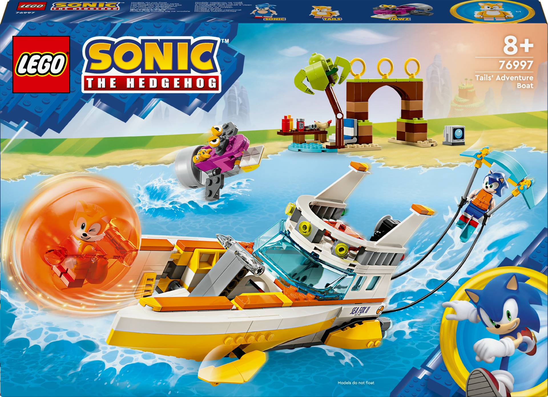 LEGO Sonic 76997 Tails‘ Abenteuerboot LEGO Sonic 76997 Tails‘ Abenteuerboot von LEGO