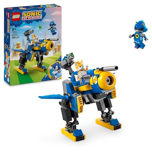 LEGO Sonic The Hedgehog Cyclone vs. Metal Sonic - Spielzeug Mechs zum Sammeln mit 2 Videospiel Minifiguren - Geschenkidee für Jungen und Mädchen ab 8 Jahren & Teenager Gaming Fans 77002 LEGO Sonic The Hedgehog Cyclone vs. Metal Sonic - Spielzeug Mechs zum Sammeln mit 2 Videospiel Minifiguren - Geschenkidee für Jungen und Mädchen ab 8 Jahren & Teenager Gaming Fans 77002 von LEGO